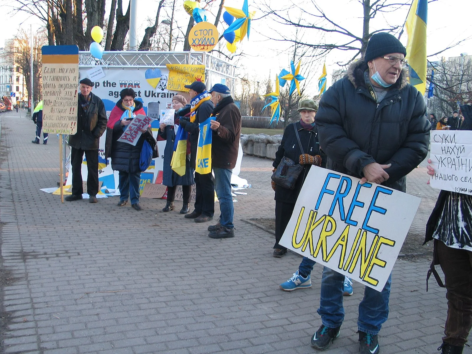 Ukraine Solidarity Protest