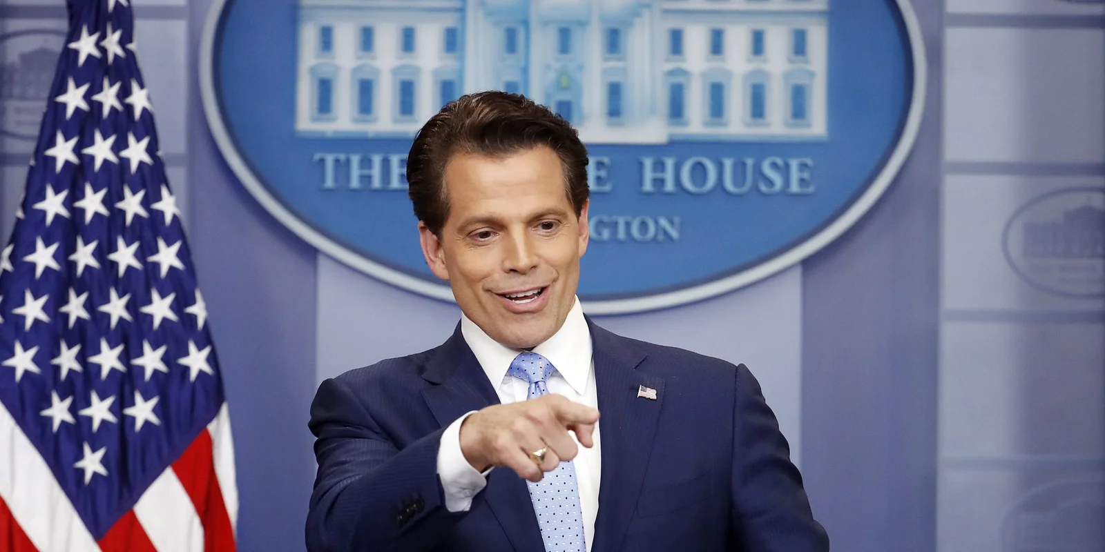 Image: New White House communications director Anthony Scaramucci