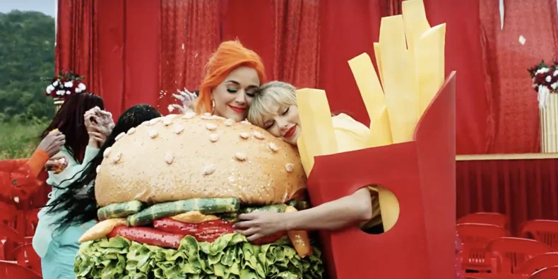 taylor swift katy perry beef make-up you need to calm down video