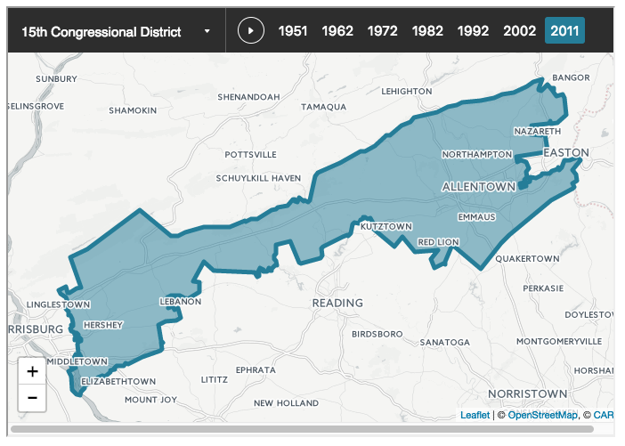 Drawing the Line: Redistricting in Pennsylvania’s 15th District